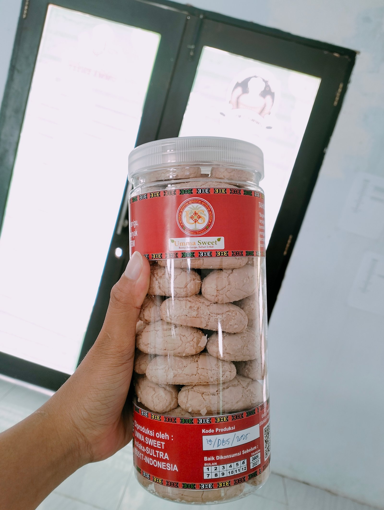 Isi bersih 500 gram harga Rp 55.000