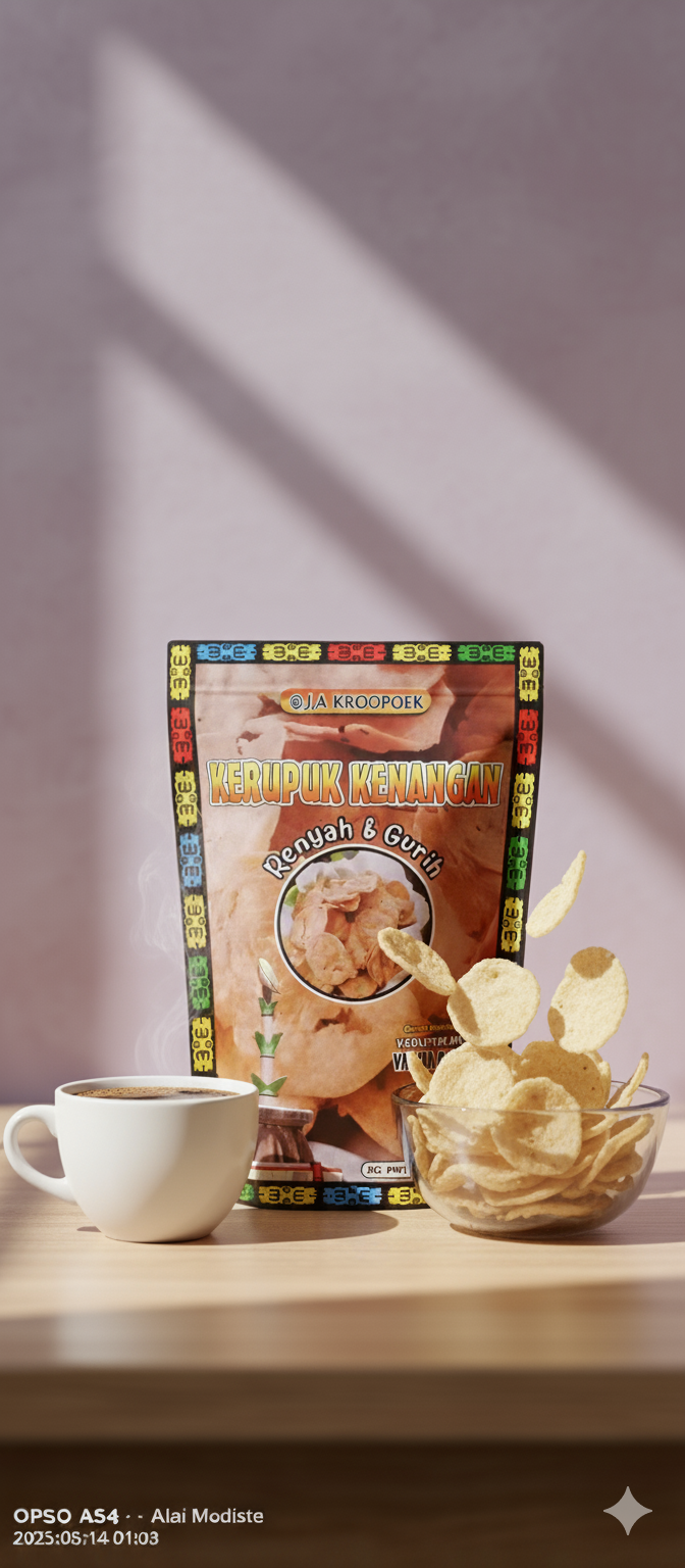 Kerupuk jintan kenangan 